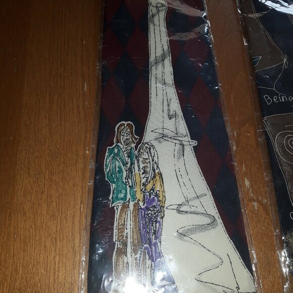 Brand New Set of John Lennon Artwork Ties - Picture 5 of 9